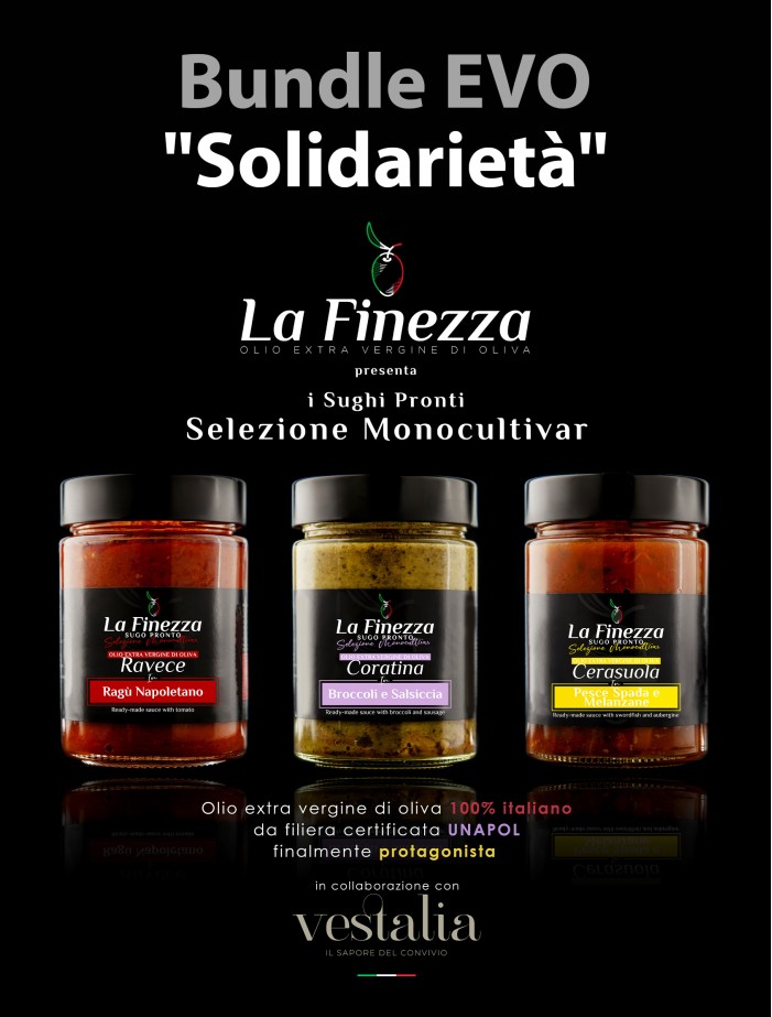 Bundle EVO "Solidarietà" - 3 Sughi da 580ml 