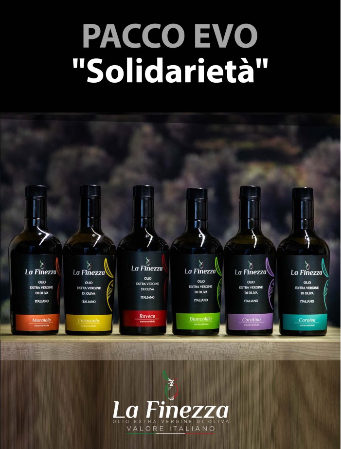 Pacco EVO "Solidarietà" - 6 Monovarietali misti da 500ml